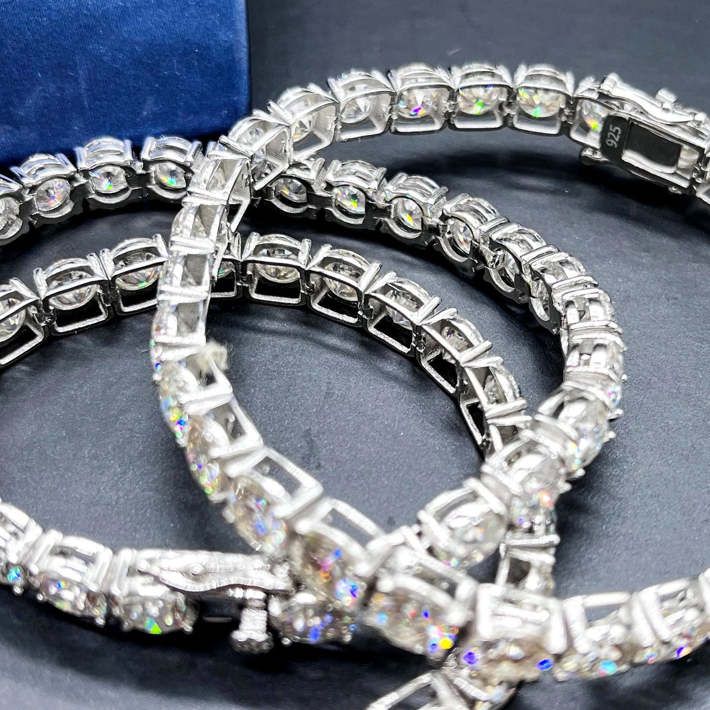 4MM 925S & VVS MOISSANITE TENNIS BRACELET