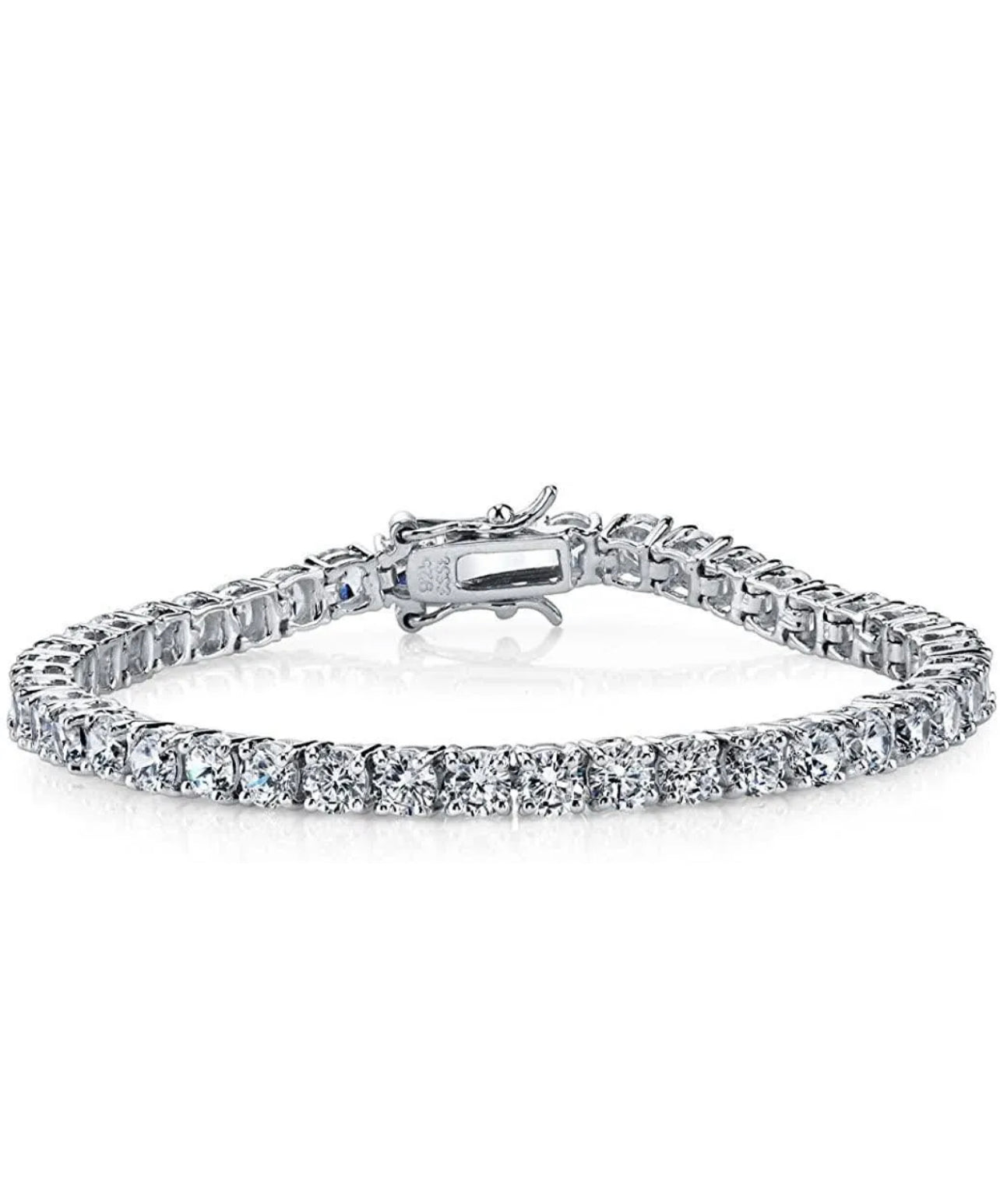 4MM 925S & VVS MOISSANITE TENNIS BRACELET